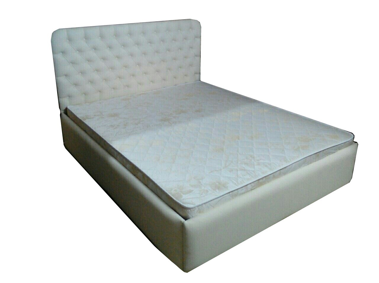 Двуспальная кровать "Стиль-2" купить по привлекательной цене в г. Барнауле в ТРЦ "Весна" в СТУДИИ МЕБЕЛИ