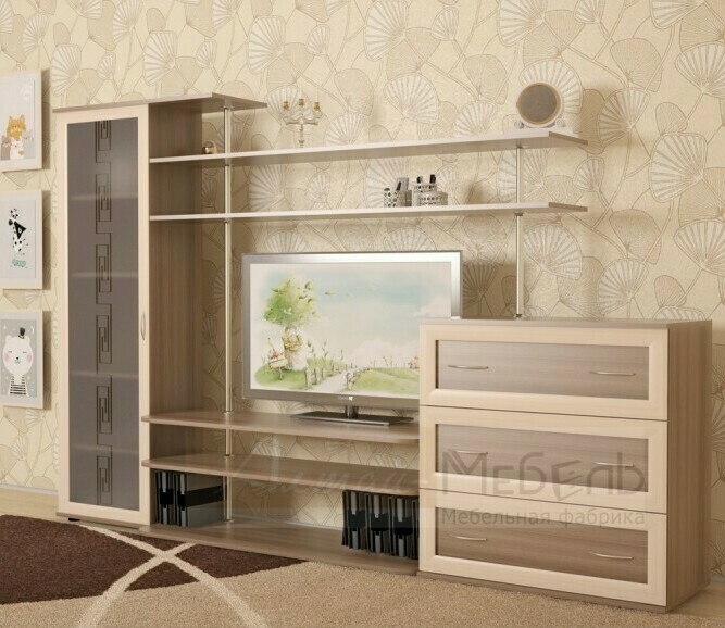 <span style="font-weight: bold; font-style: italic;">ЛДСП ясень шимо темный, профиль МДФ шимо светлый, стекло</span>