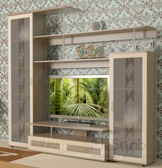 <span style="font-weight: bold; font-style: italic;">ЛДСП ясень шимо темный, профиль МДФ шимо светлый, стекло</span>
