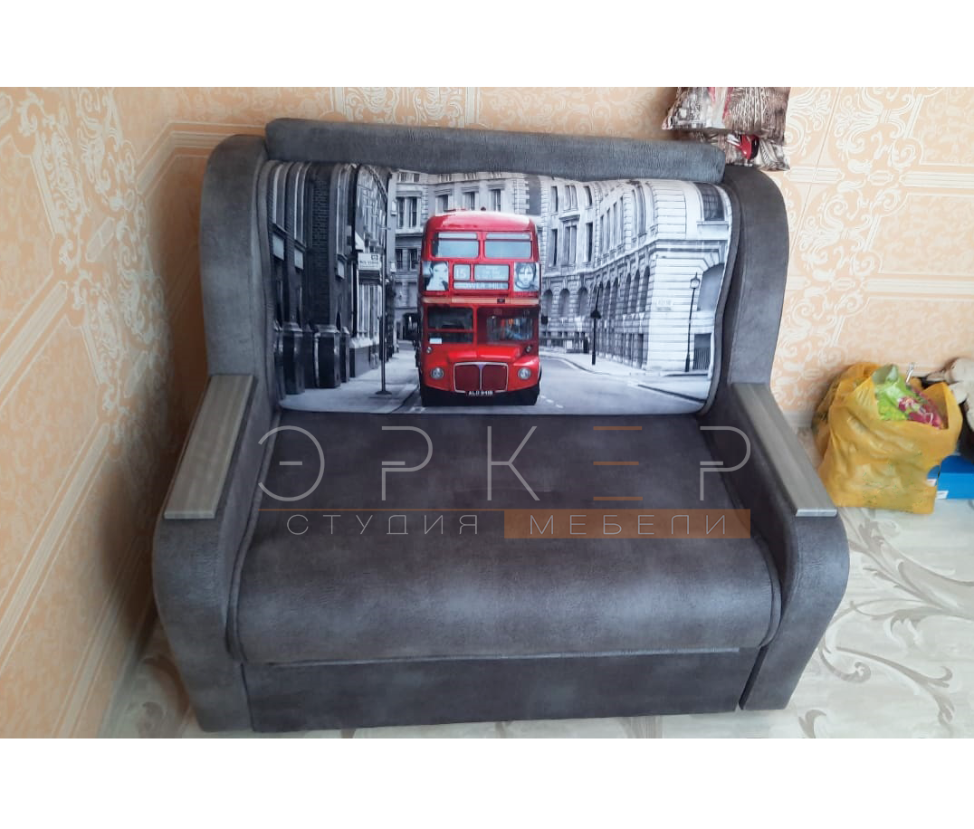 Купить маленький раскладной диван для ребенка в Барнауле "Эркер студия мебели" тел. 8-902-142-0865